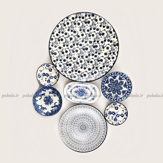 دیوارکوب قلم آبی مجموعه 2