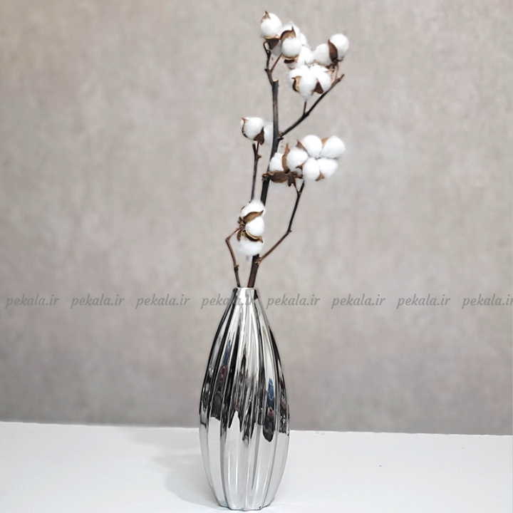 گلدان پرتلند نقره ای