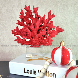 مرجان پایه کریستال قرمز