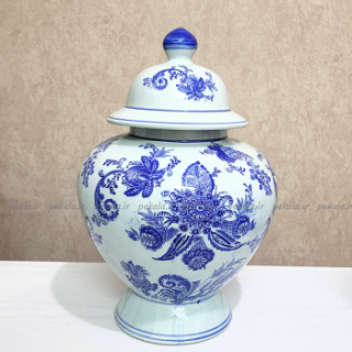 کاپ گلدان قلم آبی