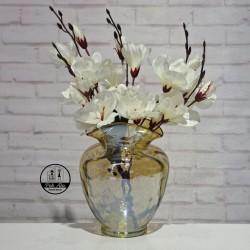 گلدان دفرمه-عسلی